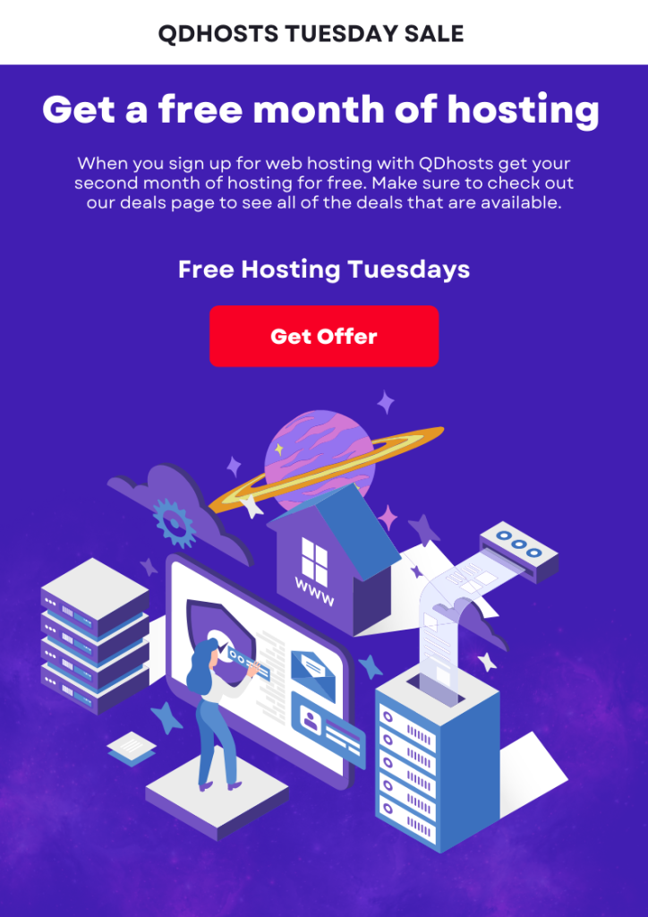 Free hosting Tuesdays